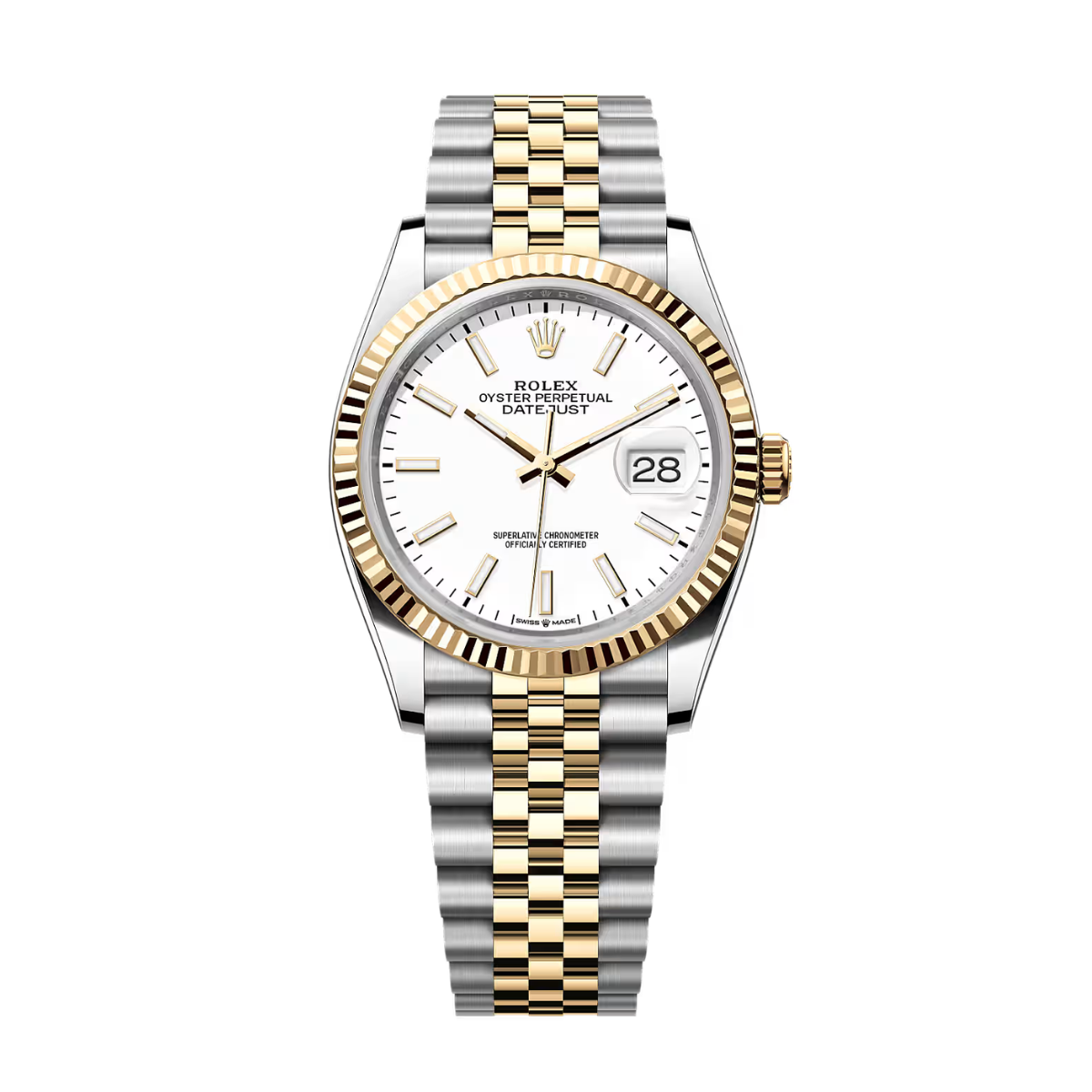 Rlx Datejust Jubilee Bracelet 36mm 126233