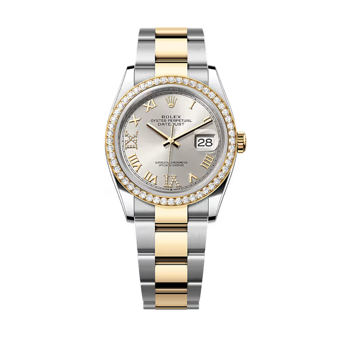 Rlx Datejust Slate Grey Dial 126283RBR