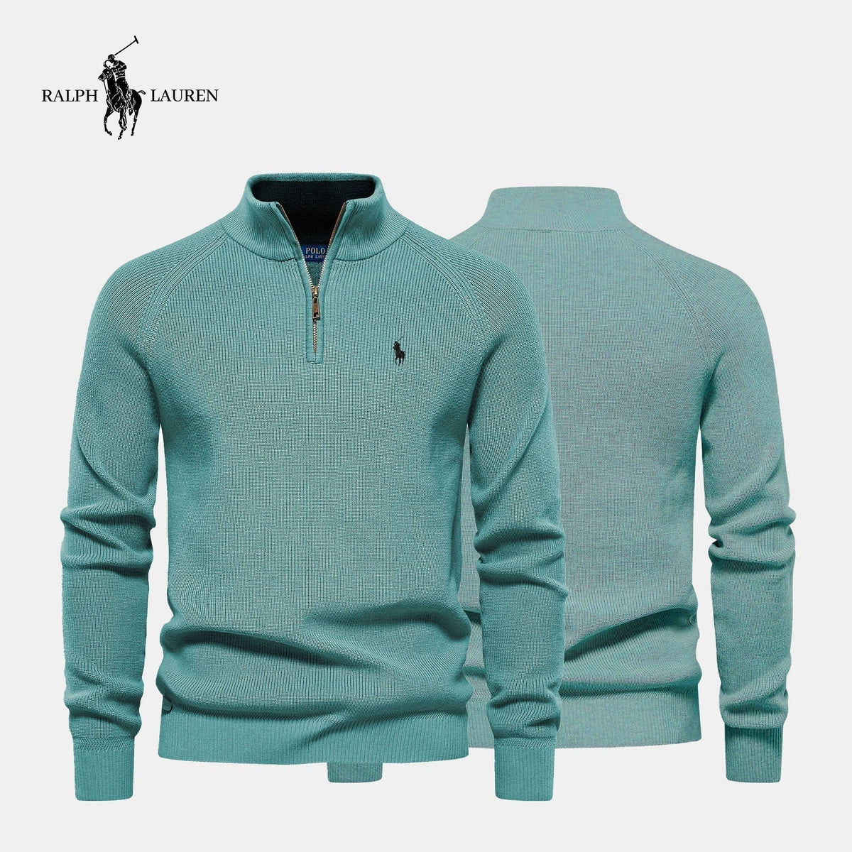 Jersey con media cremallera RL™