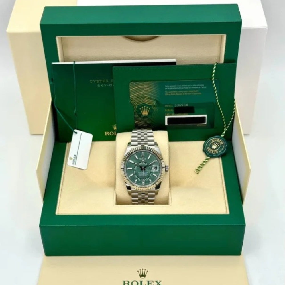Rlx Sky-Dweller "Green Dial" 336934-0001